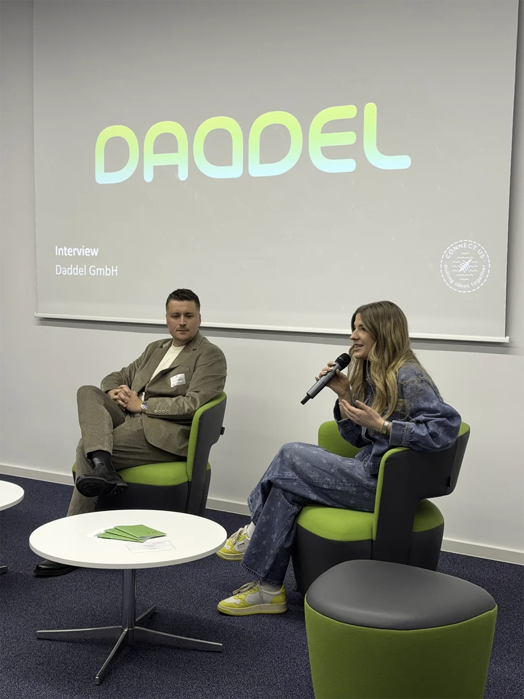 Katharina & Andreas Geyer beim Interview von Connect us
